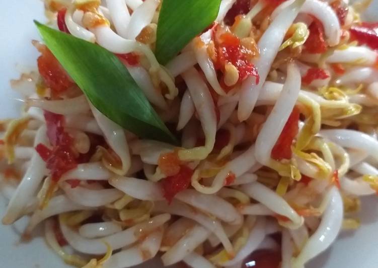 Sambal Toge simple