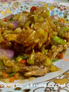 Foto resep Sayap Ayam Goreng Oseng Bawang ala Chef Devina
