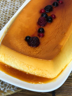 Una foto de Flan de Yogur Receta Fácil