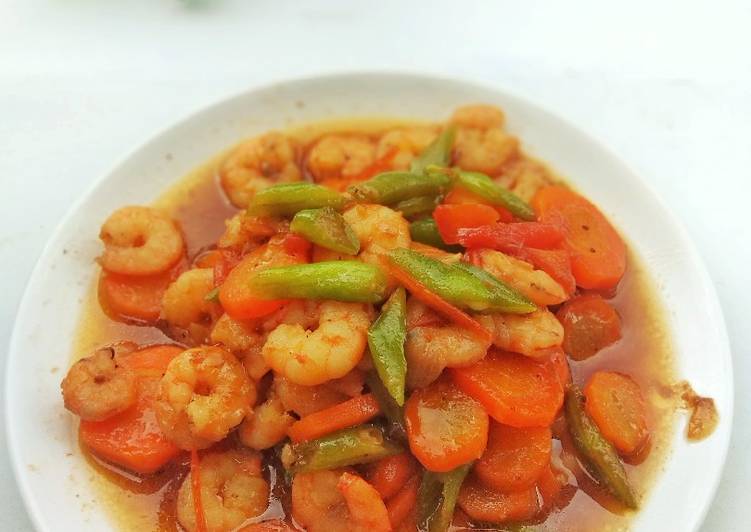 Easiest Way to Make Appetizing Udang Saus Tiram