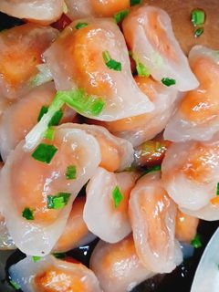 Hình của món Bánh bột lọc nhân tôm.