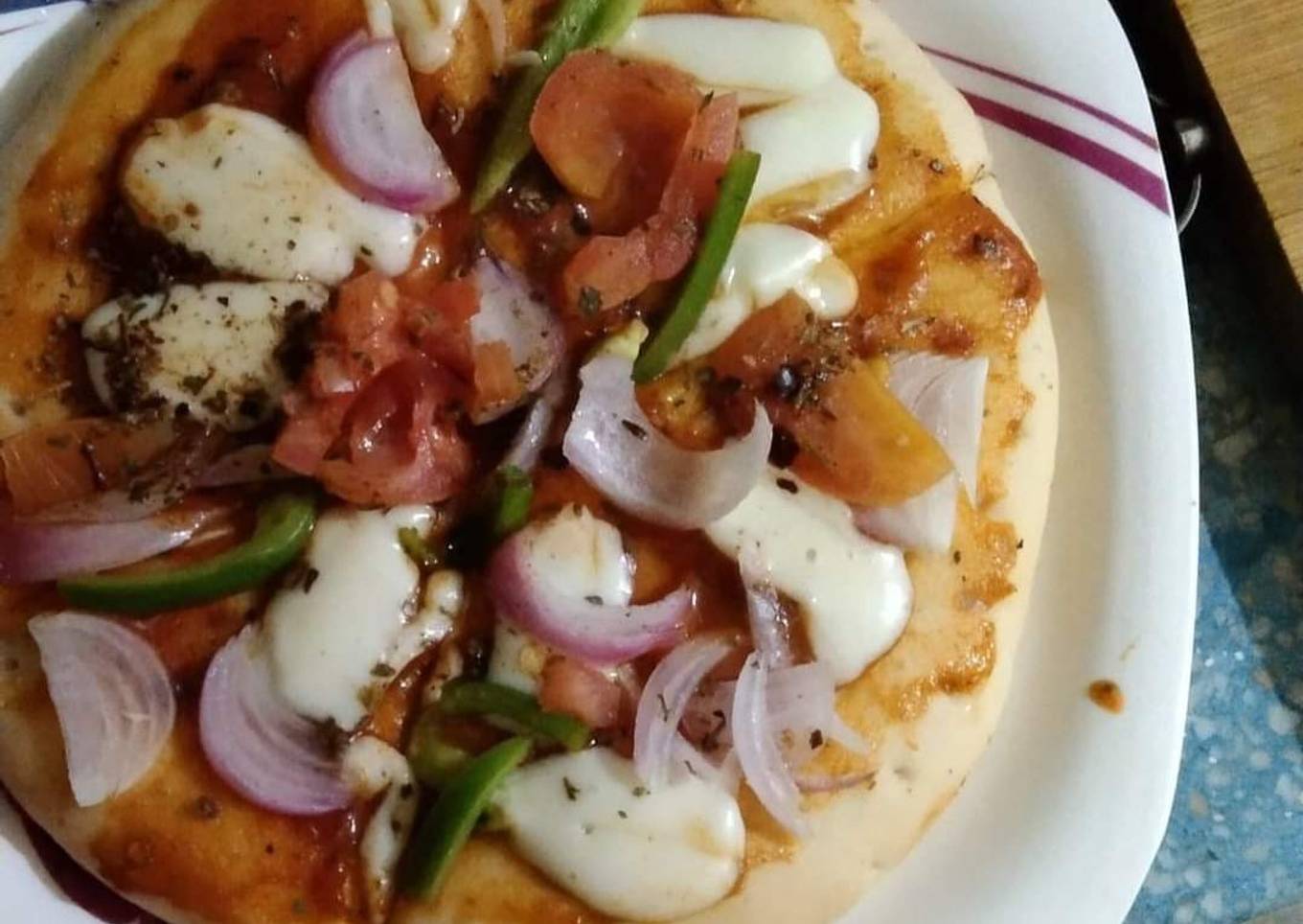 Home pizza