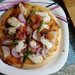A picture of Home pizza.
