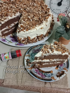 Foto resep Mocca Cake Cashew Nougat