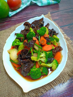 Foto resep Vegetarian Cah Sayur Jamur