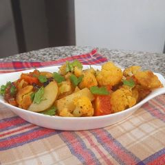 A picture of Gobhi-Aloo Sukha.
