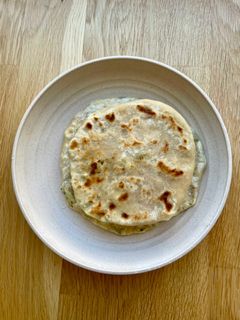Una foto de Parathas de queso feta