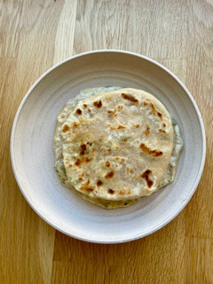 Una foto de Parathas de queso feta