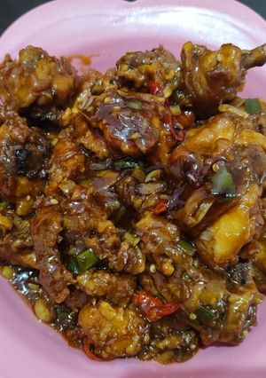 Foto resep Ayam pedas saos tiram