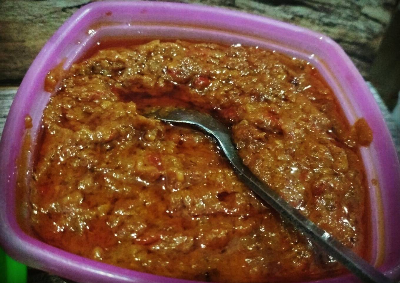 Saus kacang ala abang2 batagor