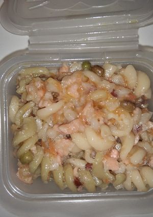 Foto resep MPASI 9mo+ Vege pasta with salmon & 5 multigrain