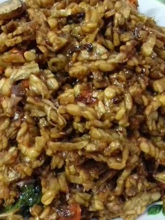 Langkah Gampang Membikin Resep Kering tempe pedes manis yang Bikin Ngiler Anti Ribet, Mantap