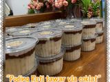 Puding Roti Tawar vla Coklat