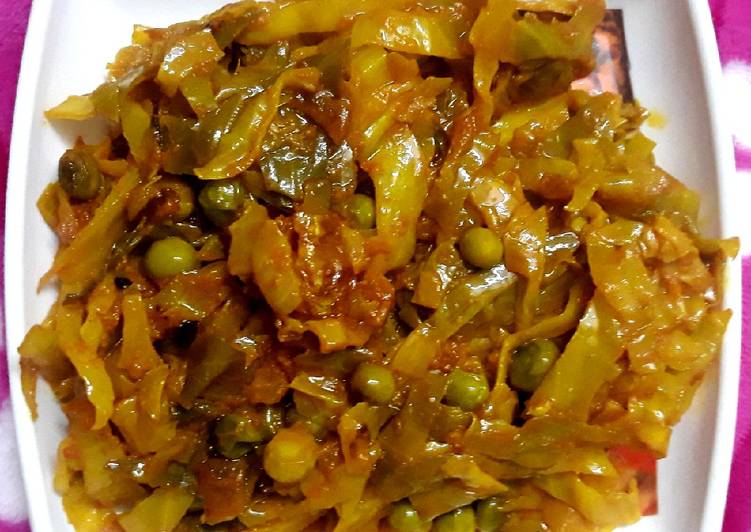 Cabbage matar