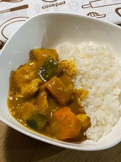 南瓜咖哩 的食譜成品照片