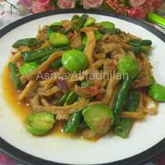 A picture of Tumis Jamur Tiram.