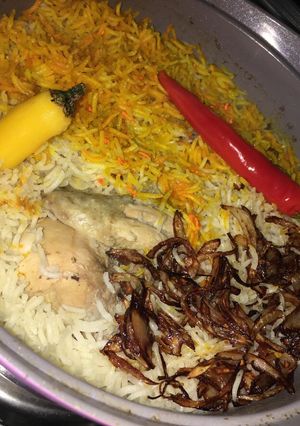 صورة لوصفة رز معازيم سهل 👌🏻👍🏻