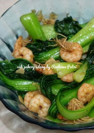 Foto resep Cah Pakcoy Udang