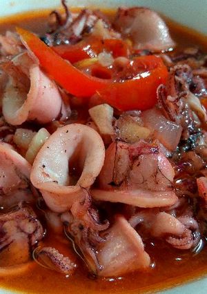 Foto resep Cumi Asam Manis