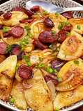 Brown Butter Pierogi with Wagyu Beef Kielbasa
