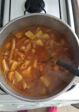 Una foto de Guiso de fideos
