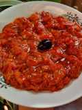Hmiss aux poivrons et piments rouges 🌶