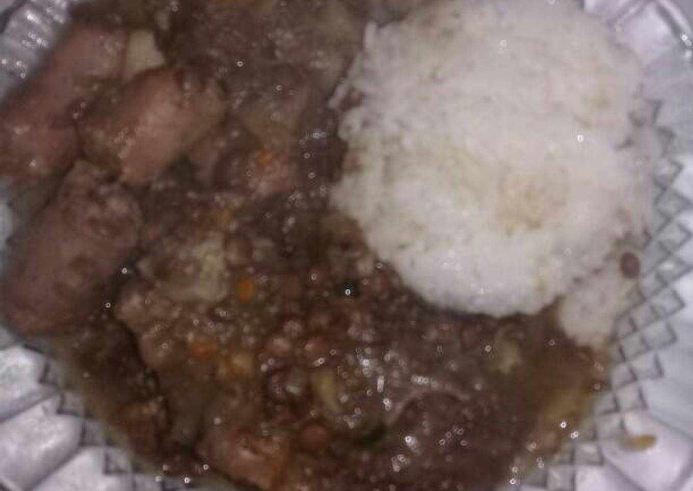 Súper estofado de Lentejas😋