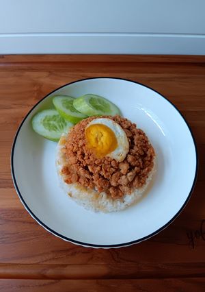 Foto resep Nasi tim