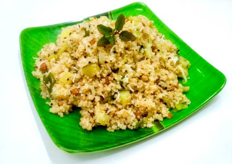 Broken Wheat Upma - Dalia Upma