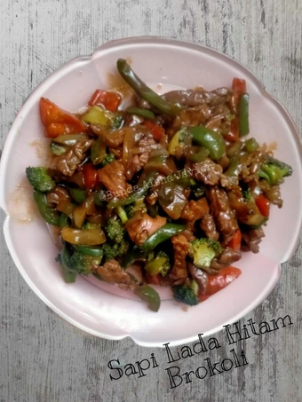 Langkah Mudah untuk Membuat Resep Sapi Lada Hitam Brokoli Simple Anti Ribet, Sempurna