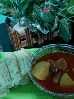 Foto resep Roti jala kari ayam