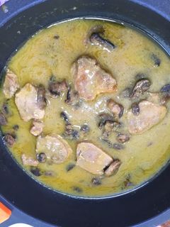 Una foto de Solomillo de cerdo 🐷 a la naranja 🍊