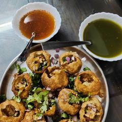A picture of Pani puri.