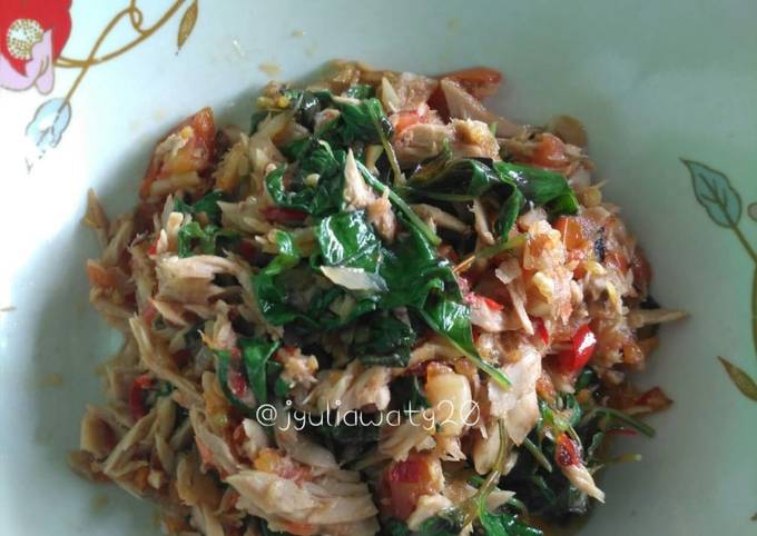 Resep Tongkol Suwir Daun Kemangi Oleh Yuliawaty Cookpad