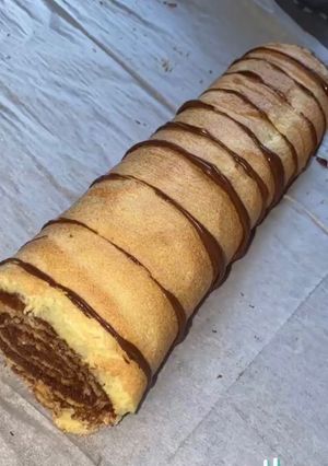 Une photo de Roule au nutella