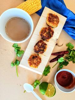 कॉर्न कटलेट (Corn cutlet recipe in hindi) रेसिपी मुख्य फोटो