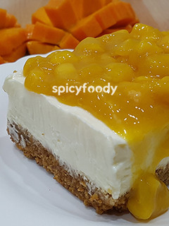 Foto resep Cheesecake Mangga (No Bake)