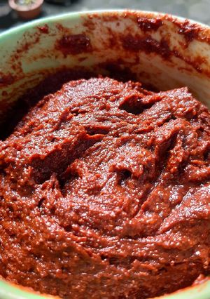 Foto resep Gochujang Homemade Halal (Pasta Cabe) ala korea