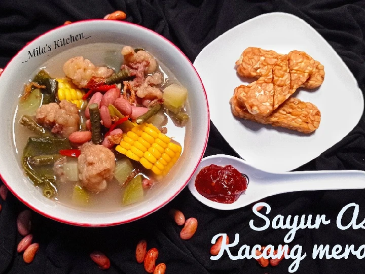 Langkah Gampang Menyiapkan Resep Sayur Asem Kacang Merah yang Lezat Anti Ribet, Lezat Sekali