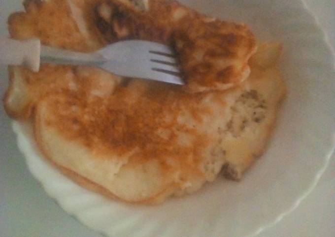 Egg pancake#weeks challenge Recipe