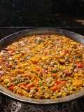 Wood-Fired Vegetable Paella