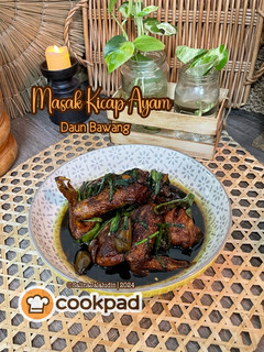 Gambar Masak Kicap Ayam Daun Bawang