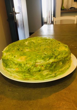 Una foto de Torta de panqueques 🥞