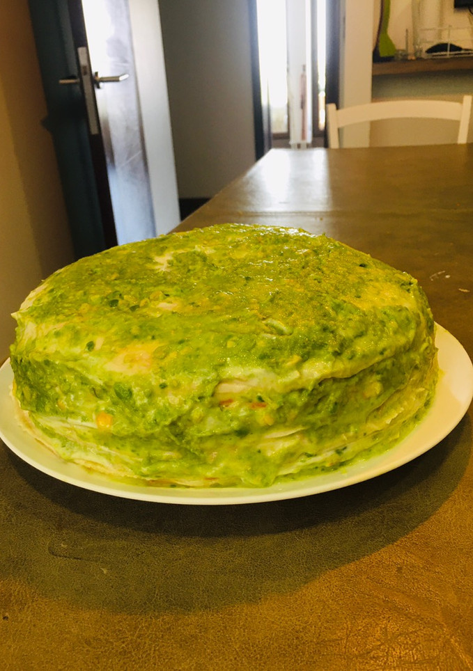 Una foto de Torta de panqueques 🥞