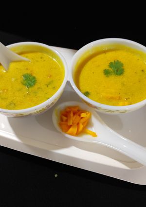 A picture of Mango thai chilly soup.
