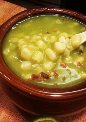 Una foto de Atole de grano