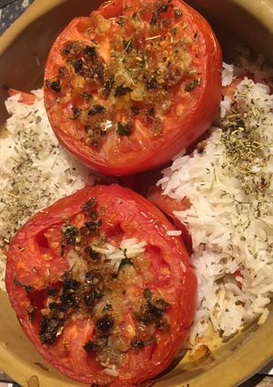 Une photo de Tomates a la provençale express