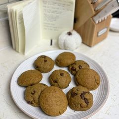Brown Butter Pumpkin Spice Cookie Butter Cookies A picture of Brown Butter Pumpkin Spice Cookie Butter Cookies.