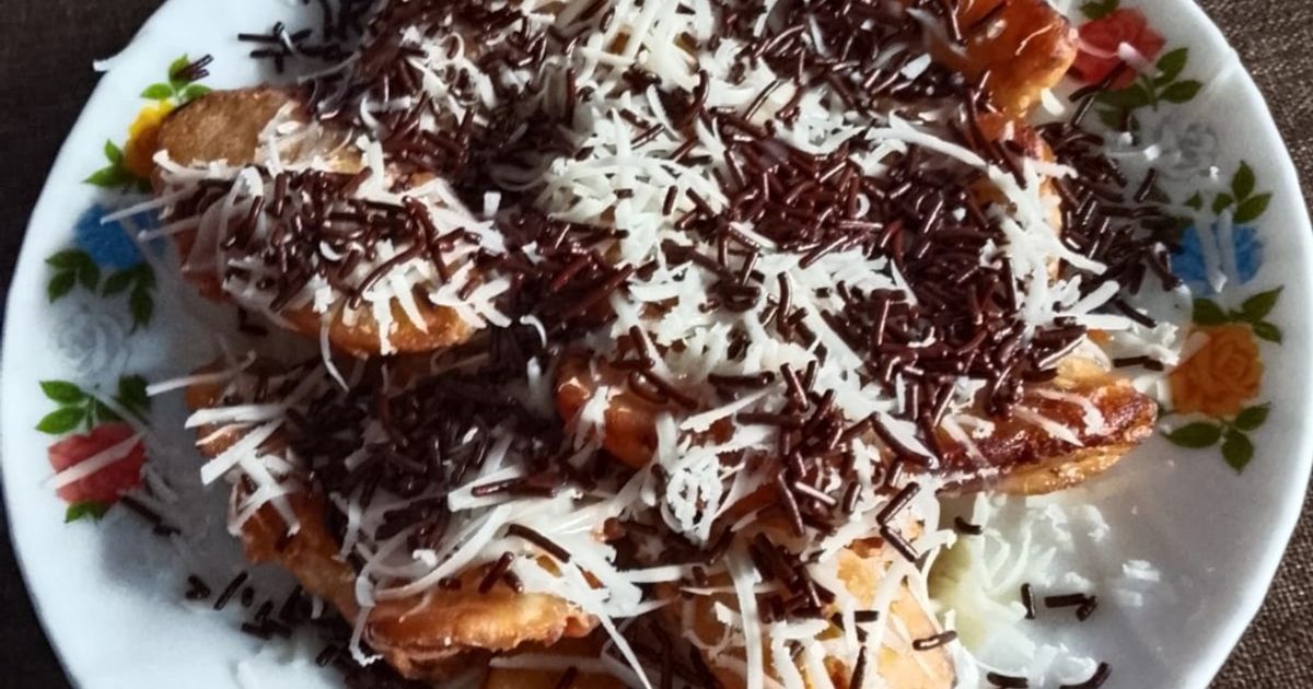 Pisang goreng wijen Upin Ipin ngap ngap 🍌🍌
