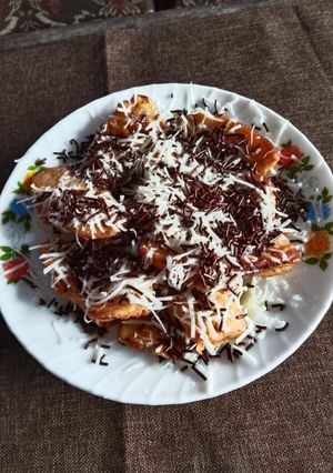 Foto resep Pisang goreng wijen Upin Ipin ngap ngap 🍌🍌